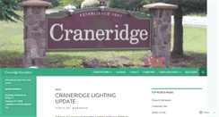 Desktop Screenshot of craneridge.org